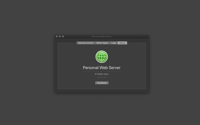 personal web server iphone screenshot 1