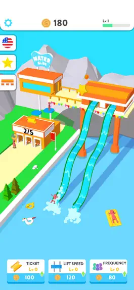 Game screenshot Idle Water Slide mod apk