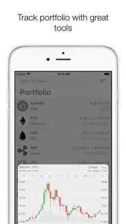 coink - crypto price tracker iphone screenshot 2