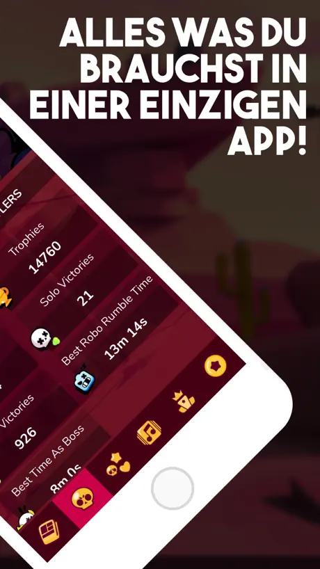 Stats & Tools für Brawl Stars