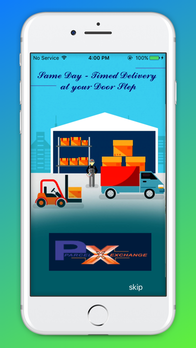 Parcel Exchange Screenshot