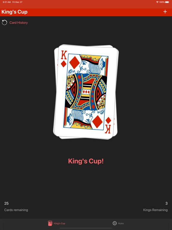 Screenshot #5 pour King's Cup - Drinking Game