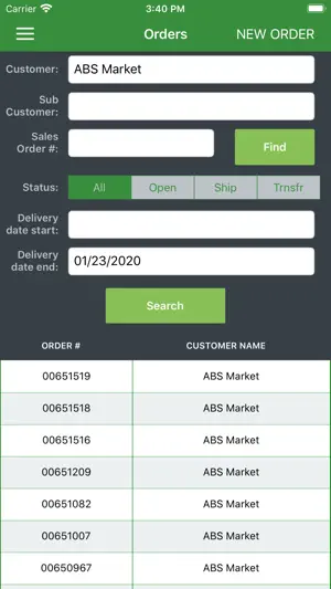 PPro CRM screenshot 3
