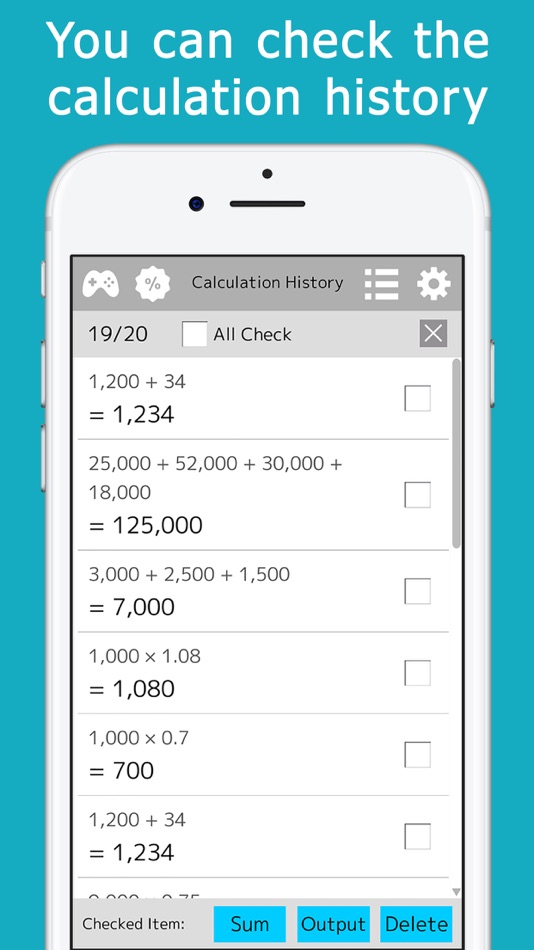 #4. Calculator++F (iOS) 由: YUTAKA KENJO