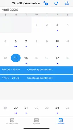 TimeSlotYou screenshot 2