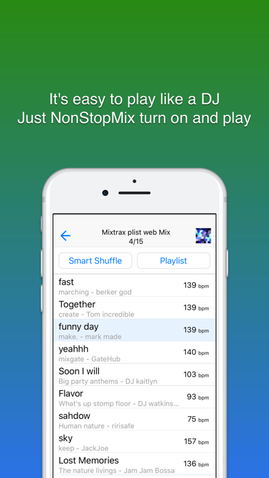 MIXTRAX App Screenshot 3