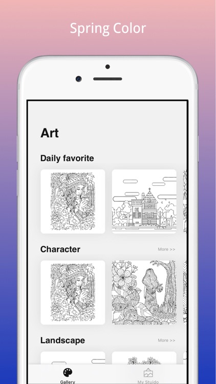 Spring Color - paint art