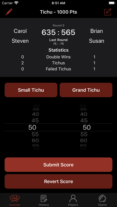 Tichu-Counter Screenshot