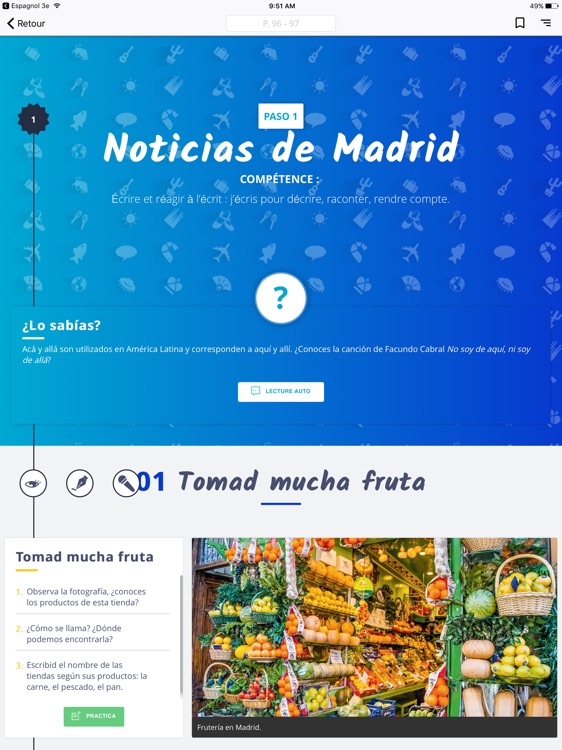 Espagnol 5e screenshot-3