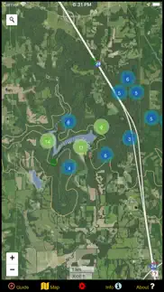 illinois mushroom forager map! iphone screenshot 3