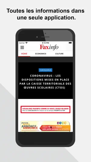FaxInfo screenshot 1