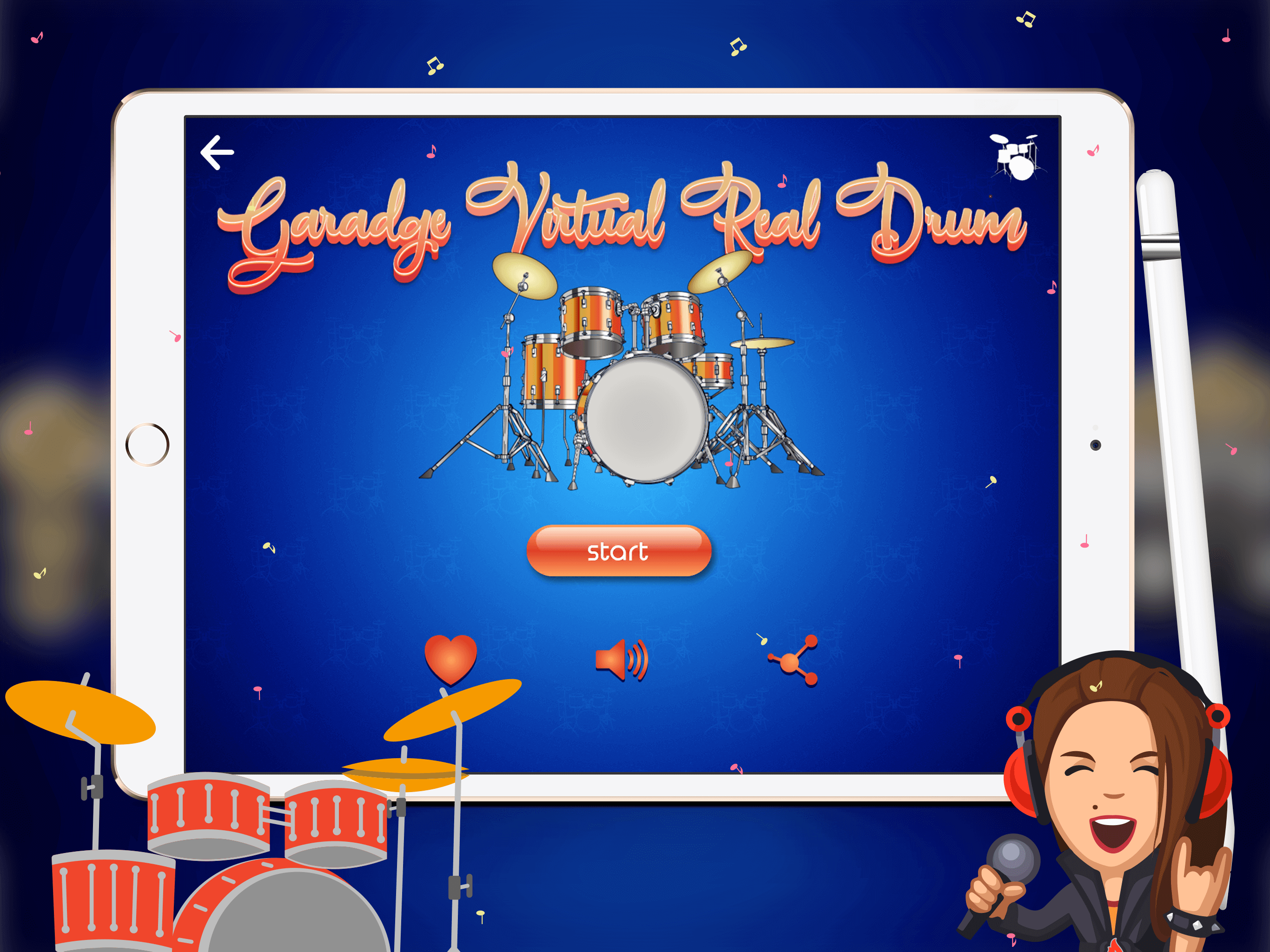 Garage Virtual Real Drum