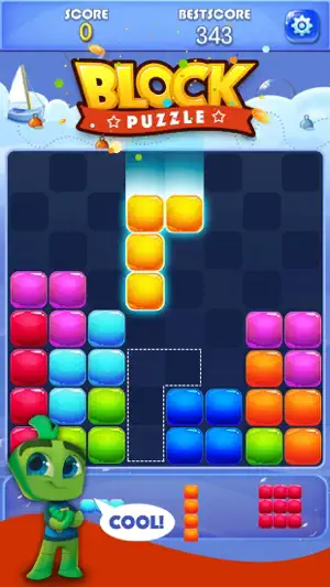 Candy Block Puzzle Blitz screenshot 2