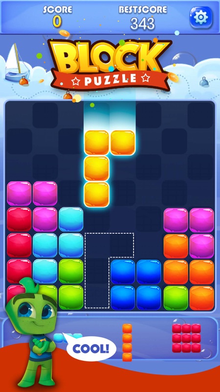 Candy Block Puzzle Blitz screenshot 2