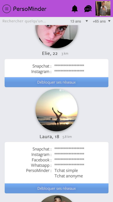 Screenshot #2 pour PersoMinder