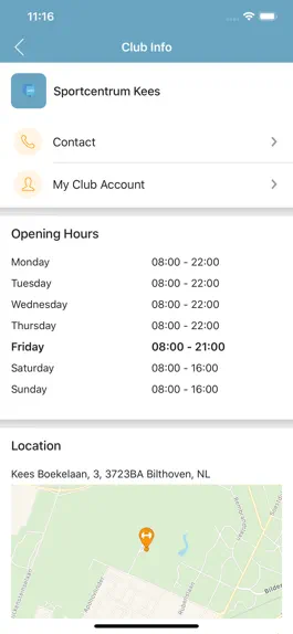 Game screenshot Sportcentrum Kees App apk