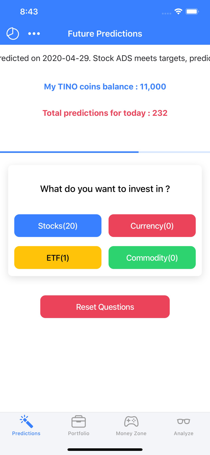 TINOIQ Stock Trading Ideas