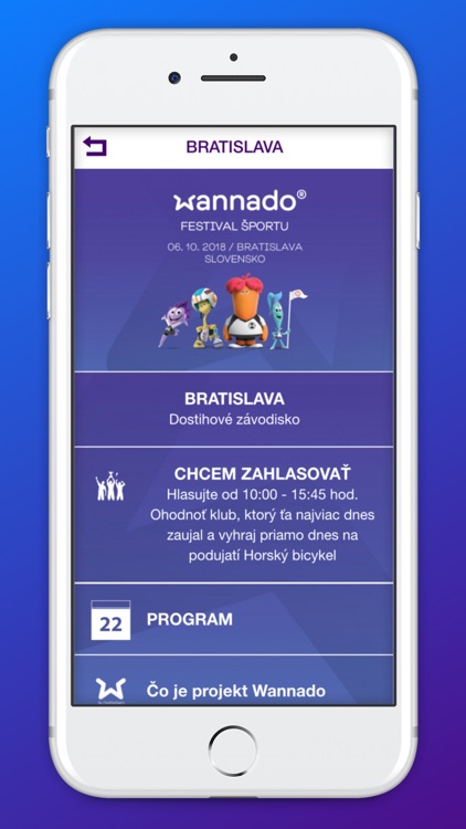 Wannado festival športu screenshot-3