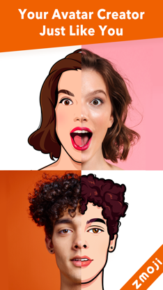 Avatar & Cartoon Maker: Zmoji screenshot 1