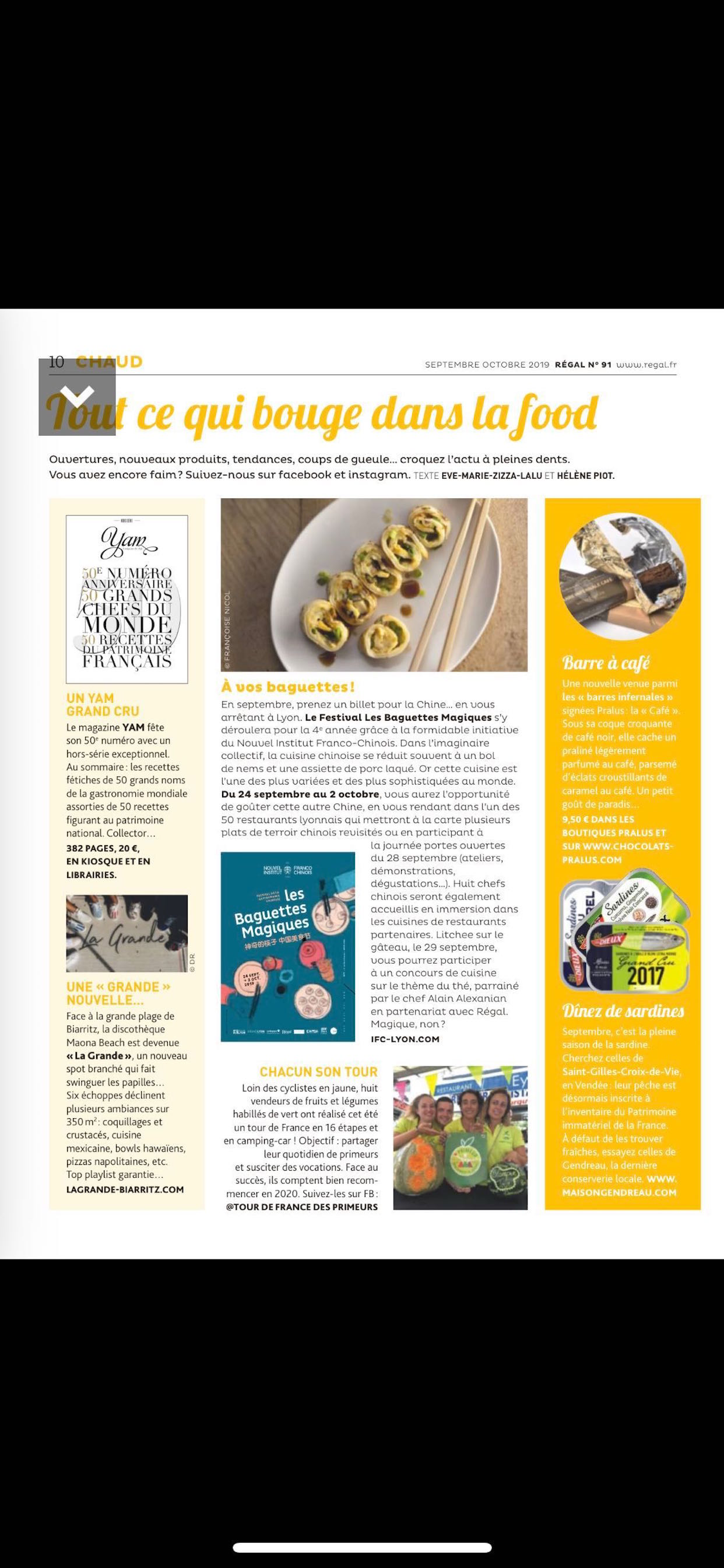 Régal Magazine screenshot 3