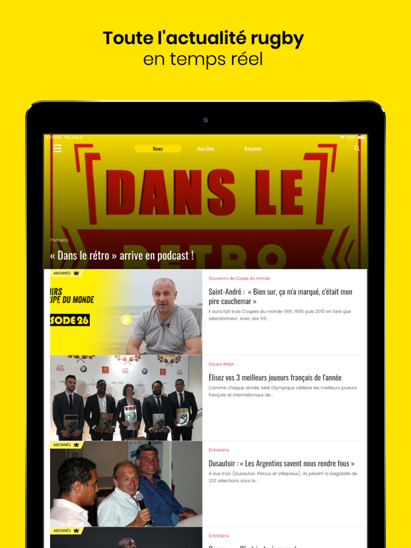 Screenshot #4 pour Midi Olympique – L’actu rugby