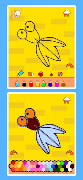 Game screenshot 绘画涂鸦画画板游戏-图画画动物简笔画简易教程 apk