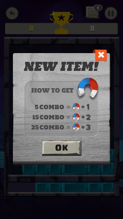 Slide Stone Fall Down screenshot-3