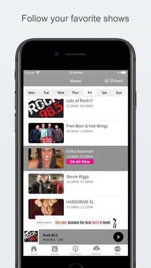 Rock 98.5 screenshot 3