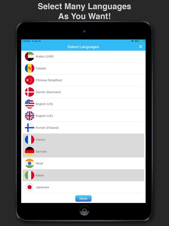 Screenshot #5 pour Multi Language Text Translator
