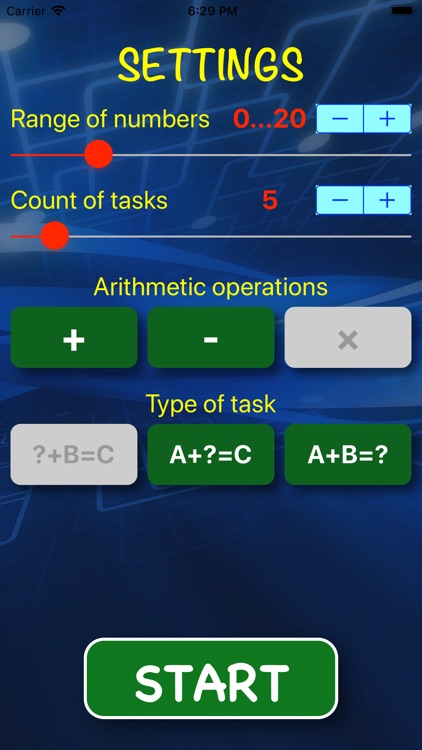 Find the answer for arithmetic