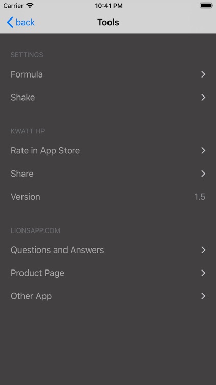 KWatt HP screenshot-4