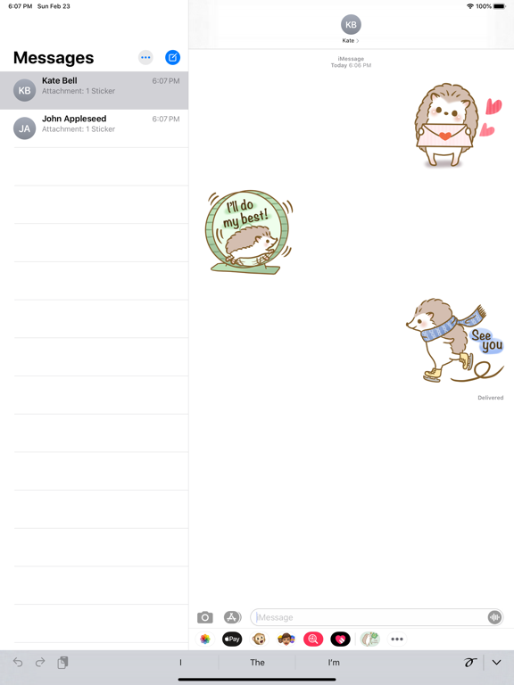 Screenshot #4 pour Fluffy Hedgehog's Feelings