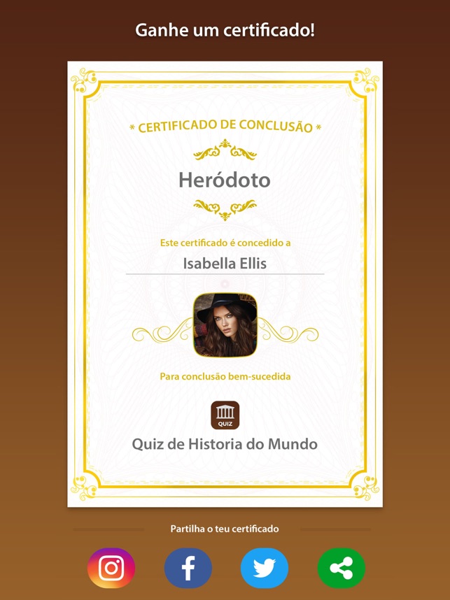 Quiz de Historia do Mundo na App Store