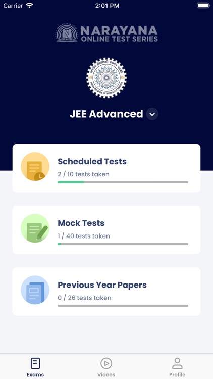 Narayana Test Series