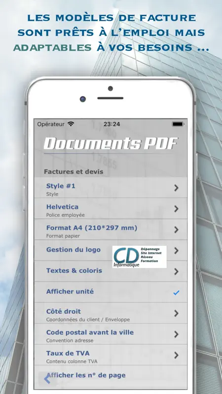 Devis et Factures Dux-facti screenshot 3 of 4