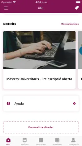 Game screenshot UdL APP hack