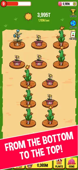 Kawaii Plants - Merge Tycoon Game screenshot Kawaii Plants - Merge Tycoon mod apk