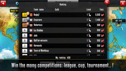 Rugby Sevens Manager Screenshot