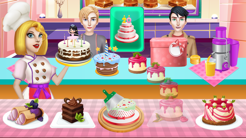 #3. Birthday Party Cake Factory (iOS) By: Farrukh Ahmad