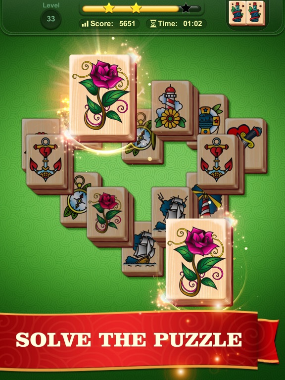 Screenshot #1 for Mahjong Solitaire: Match Tiles