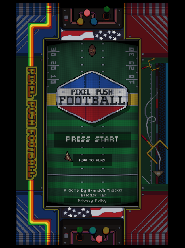 Captura de pantalla de Pixel Push Football