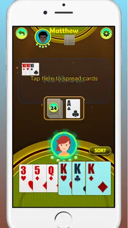 Game screenshot Tonk Offline Card Game apk