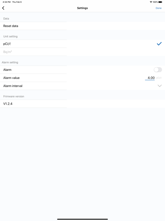 Screenshot #6 pour RadonEye