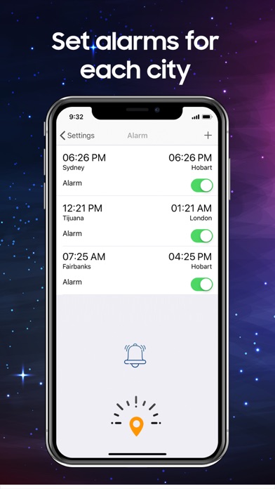 Screenshot #3 pour Time Glance — World Clock