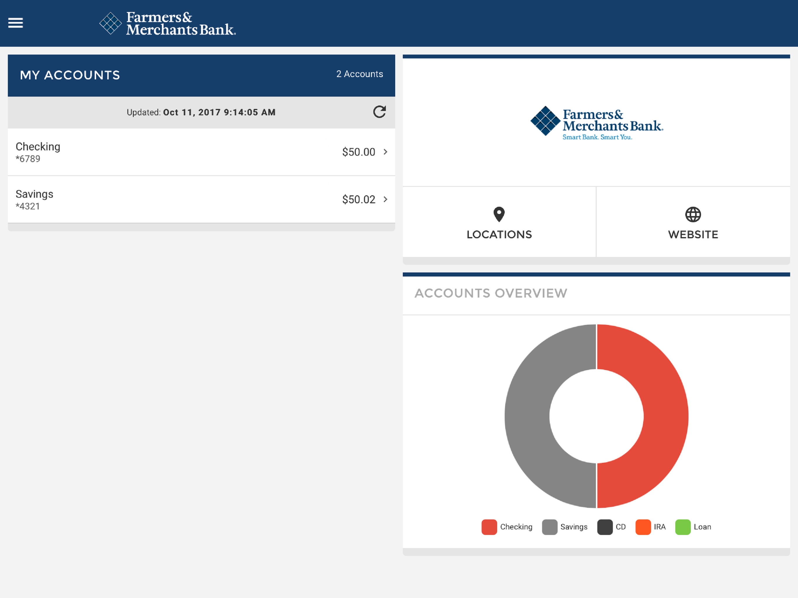 Farmers and Merchants Bank -NE screenshot 8