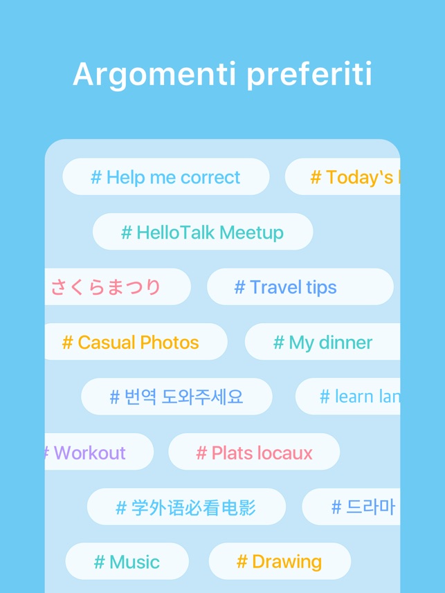 Hellotalk Imparare Linglese Su App Store