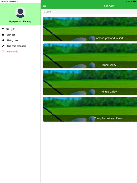 Screenshot #6 pour Golf Booking Online