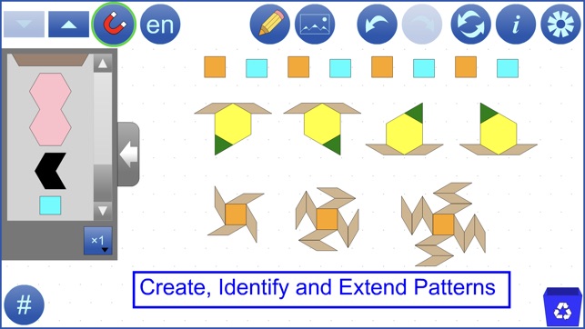 Pattern Blocks+ by mathies(圖4)-速報App