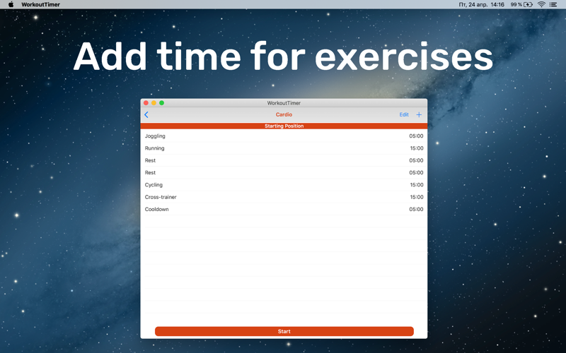 Workout Interval Timer screenshot 2