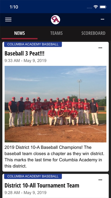 Columbia Academy Sports